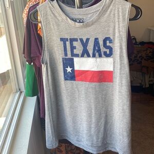 Texas graphic tank top size XS